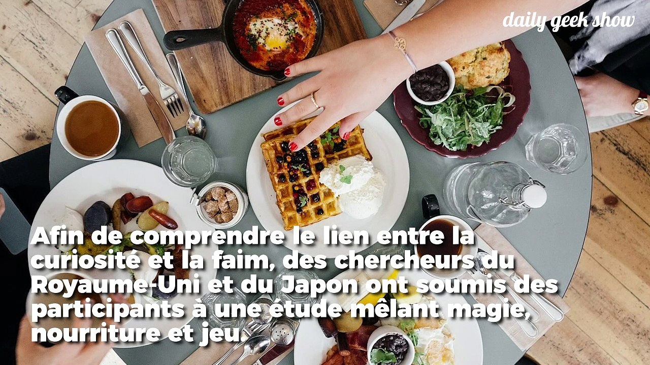 Votre cerveau traite l'envie de savoir de la même manière que la faim