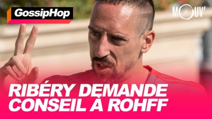 Ribéry demande conseil à Rohff