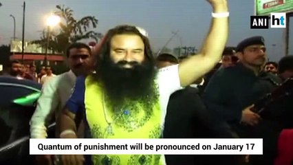 Video herunterladen: Ram Rahim convicted in Journalist Ram Chander Chhatarpati murder case