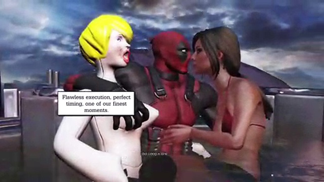 Deadpool Compilation Funny Cut-Scenes From Game #6