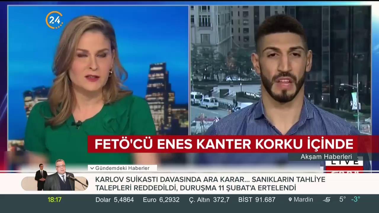 FETÖ'cü Enes Kanter korku içinde