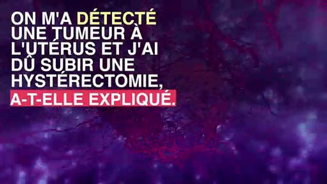 Karine Le Marchand opérée d'une tumeur à l'utérus