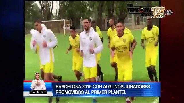 Barcelona 2019 con algunos jugadores promovidos al primer plantel