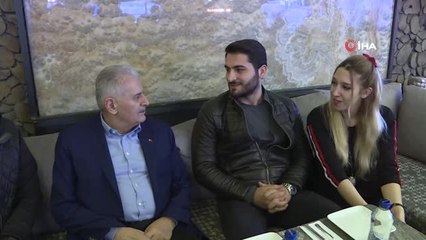 TBMM Başkanı Binali Yıldırım'dan Sürpriz Ziyaretler
