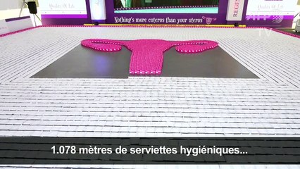 Inde: un record mondial pour promouvoir l'hygiène menstruelle