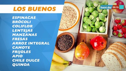 Existen realmente carbohidratos buenos y malos