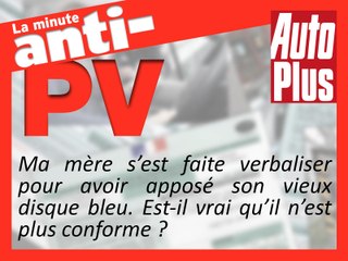 Stationnement : un PV avec l’ancien disque bleu