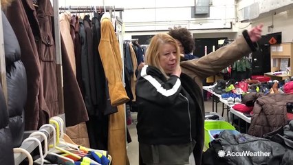 Homeless coalition gives away coats as temps drop