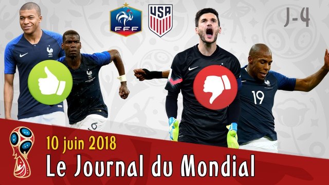 Notes de l'EQUIPE DE FRANCE, direction RUSSIE, BRESIL-AUTRICHE : le Journal du Mondial 2018