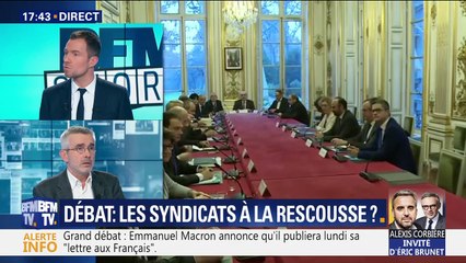 Grand débat national: les syndicats à la rescousse ?