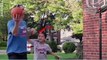 Dad Tries To Teach Son How To Play Basketball...Adorableness Ensues