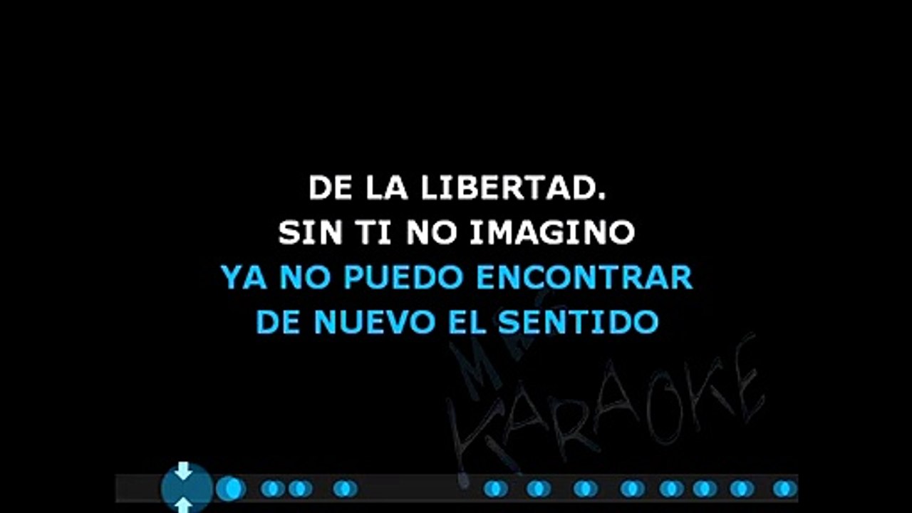 NO SABER DE TI - Banda XXI (karaoke)
