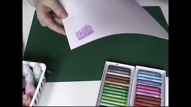 Test - Pastels aquarelles de chez Action (Avis) - Scrapbooking