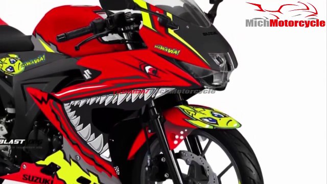 2019 Suzuki GSX-R150 Custom Version Sharks By Motoblast | Mich Motorcycle