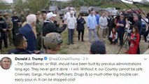 Trump afirma que la situación en la frontera con México 