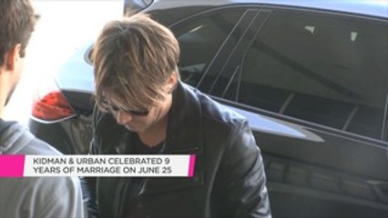 Keith Urban's fans sent him and Nicole Kidman a "beautiful" anniversary message