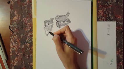 Drawing Thanos - Avengers : Infinity War