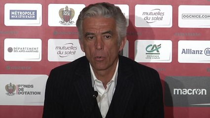 Nice - Rivère : "Il n'y a pas de crise à l'OGC Nice"