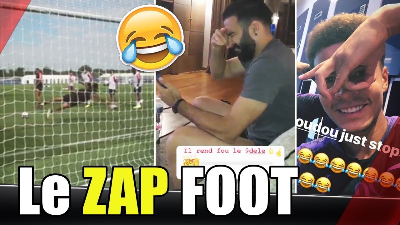 Le 2e DELE ALLI challenge rend fou ADIL RAMI ! NEYMAR et GRIEZMANN super gardiens... le ZAP FOOT !