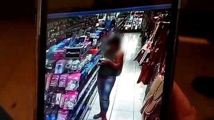 Mulher acusada de vários furtos é detida pelo Choque
