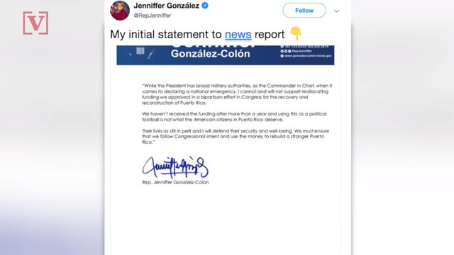 Puerto Rico Governor Fires Back at Trump Over Possible Use of Disaster Aid to Fund Border Wall