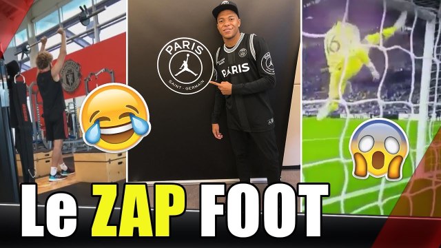Le geste FOU d'AREOLA, MBAPPÉ et NEYMAR présentent PSGxJORDAN, FELLAINI à la MUSCU... le ZAP FOOT !
