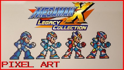 PIXEL ART - Megaman X Legacy Collection