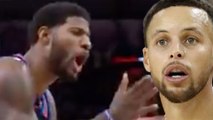 Steph Curry SLIDES Onto Twitter To Call BS On Paul George's Attempt To Get A Technical Foul!