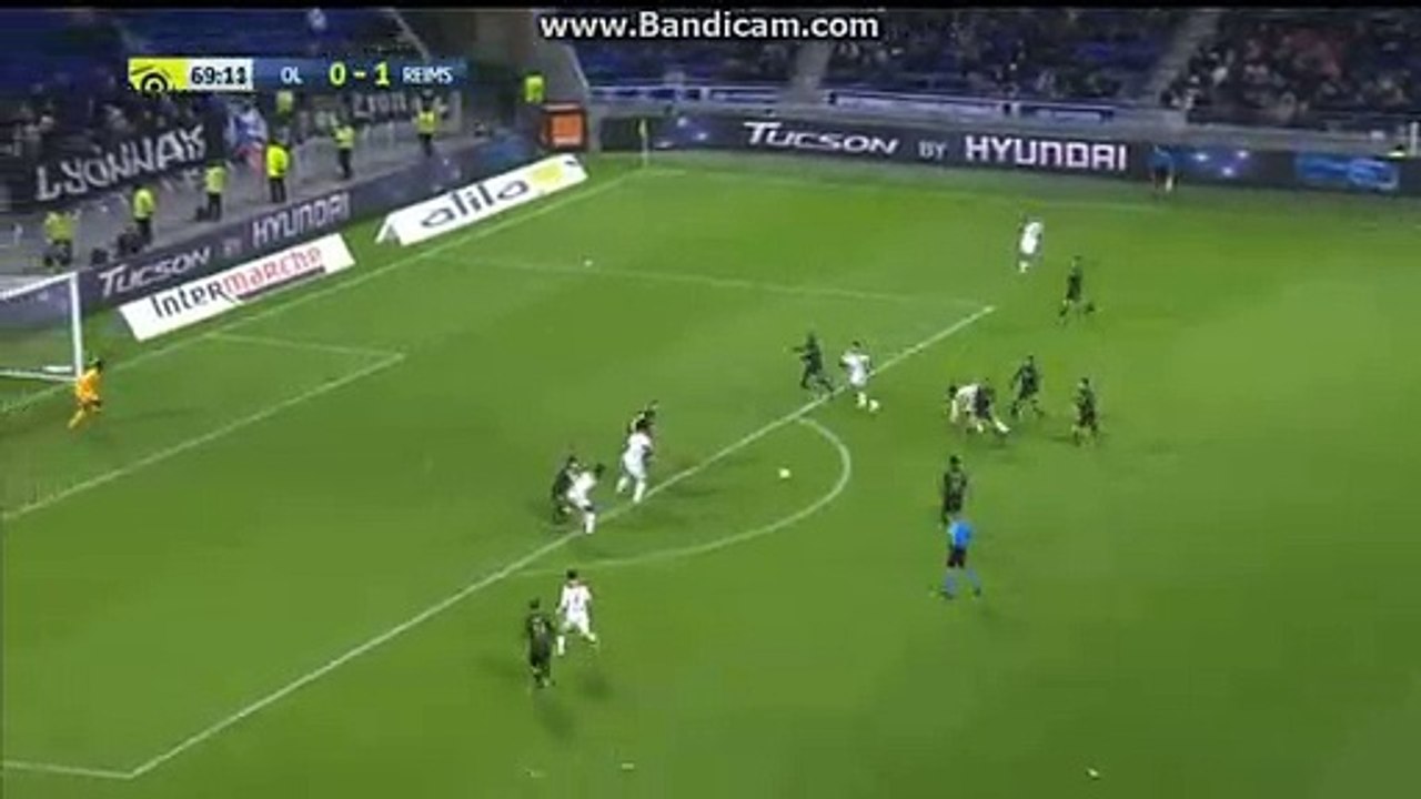 Traore Lyon 1 - 1 Reims..11.01.2019
