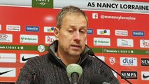 La réaction du coach de l'ASNL Alain Perrin après la nouvelle désillusion à Picot face au Paris FC (1-2)
