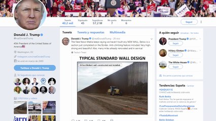 Trump dice que la situación en la frontera "es mucho peor"