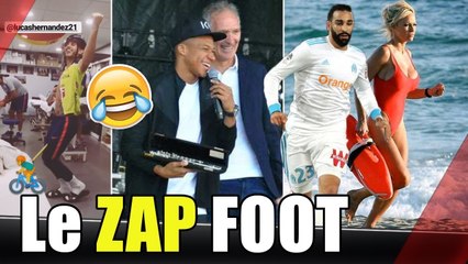 La BLAGUE sur RAMI et PAMELA ANDERSON, une FLÛTE pour MBAPPÉ, HERNANDEZ en cycliste. Le ZAP FOOT !