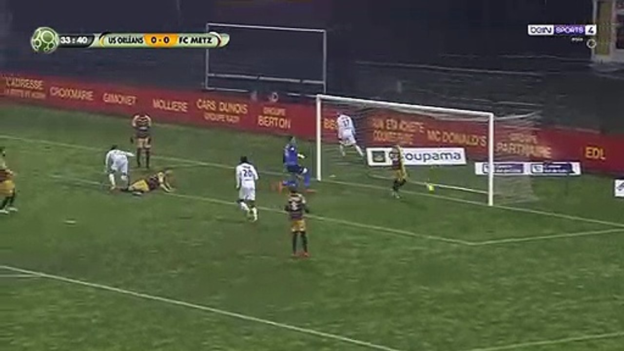US Orléans 0 - 1 FC Metz (Farid Boulaya buteur)