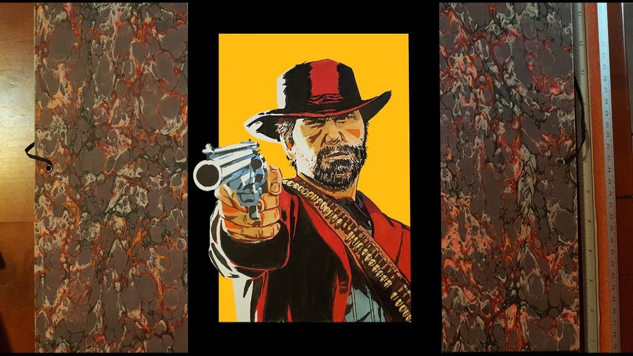 Dessiner Arthur Morgan - Red Dead Redemption 2