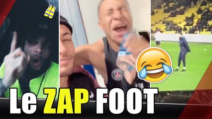 NEYMAR prank MBAPPÉ, KURZAWA en GILET JAUNE, MITROGLOU en mode touriste... le ZAP FOOT !
