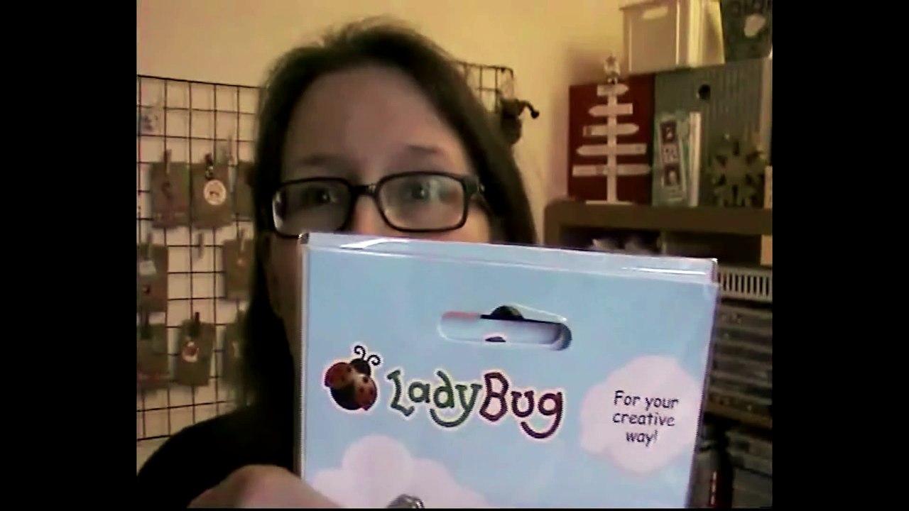 December Daily Videos 13 - Calendriers / Unboxing Emma Scrap "Dies LadyBug"