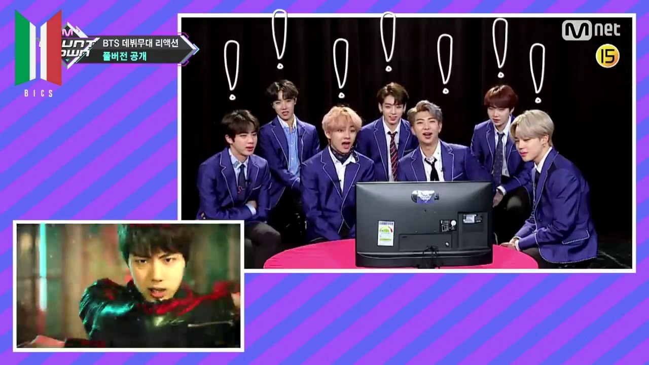 [SUB ITA] 190103 BTS Debut Stage Reaction | M COUNTDOWN EP.600