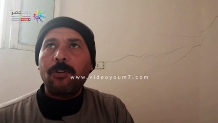 تصدع 7 منازل فى "بنى هارون" ببنى سويف..وإخلاء السكان