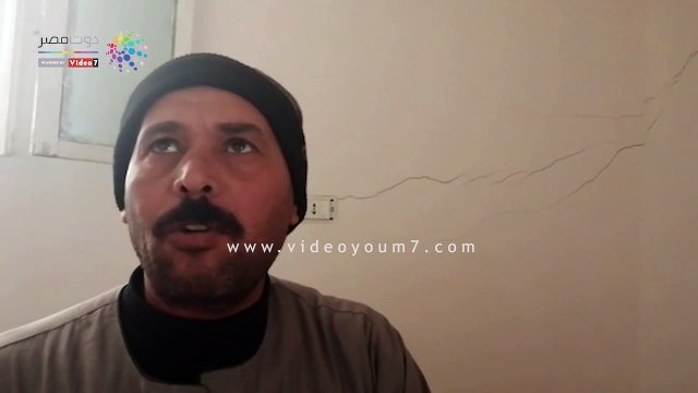 تصدع 7 منازل فى بنى هارون ببنى سويف..وإخلاء السكان