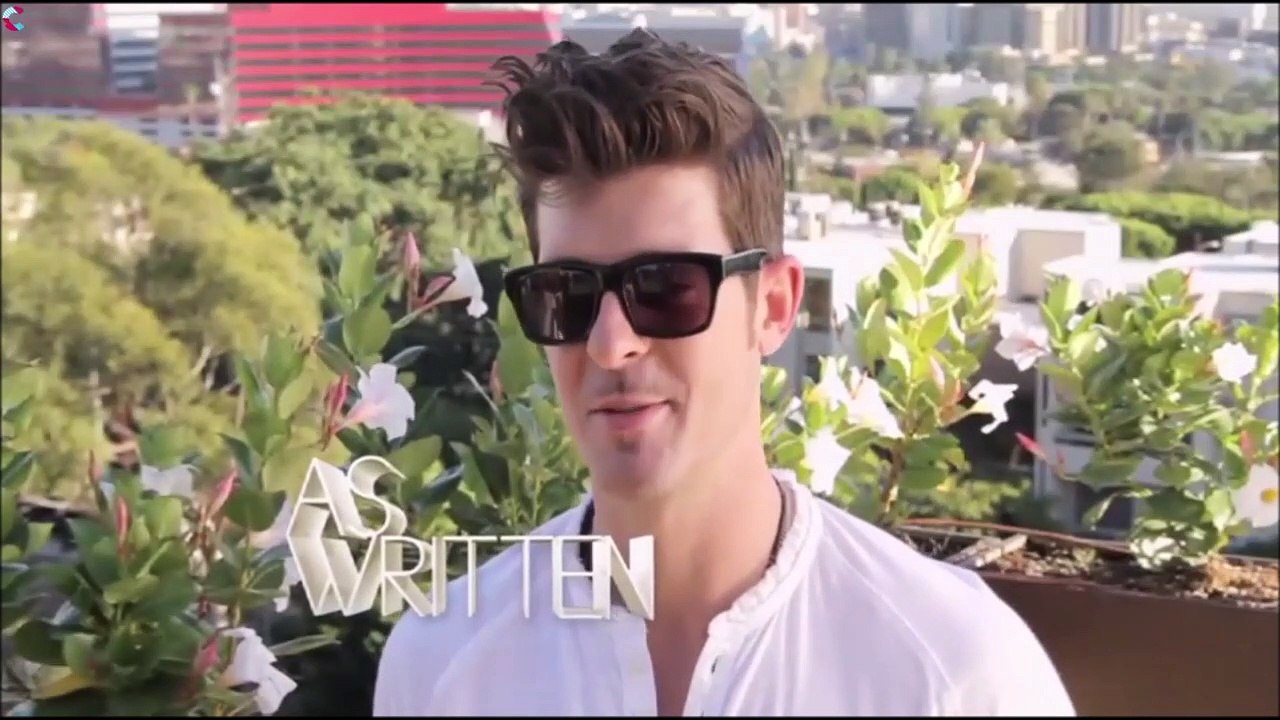 Robin Thicke on As Written (4-29-2012)
