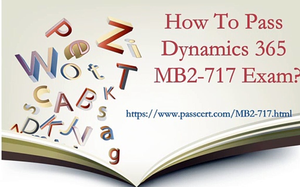 MB2-717 dumps - Microsoft Dynamics 365 for Sales