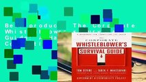 Best product  The Corporate Whistleblower s Survival Guide: A Handbook for Committing the Truth