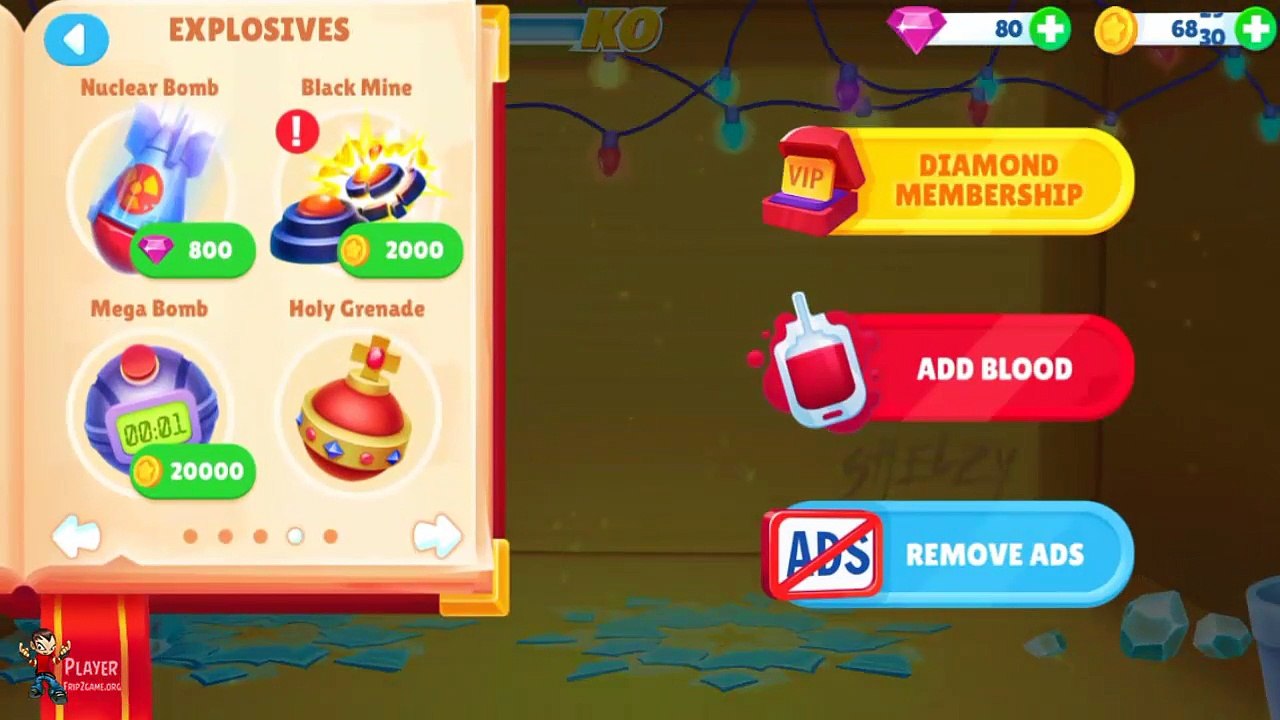 Holy Grenade Explosives - KICK THE BUDDY: FOREVER﻿