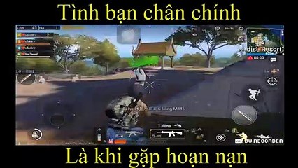 Tình bạn chân chính là khi gặp hoạn nạn