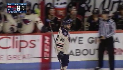 ECHL Atlanta Gladiators 3 at South Carolina Stingrays 2
