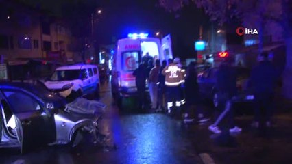 Ankara'da Trafik Kazası: 4 Yaralı