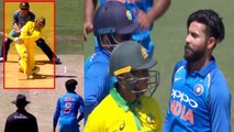 India Vs Australia 1st ODI: Ravindra Jadeja gets the big wicket of Usman Khawaja| वनइंडिया हिंदी