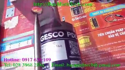 Kim thu sét Ingesco PDC 2.1, Thiết bị thu lôi chống sét
