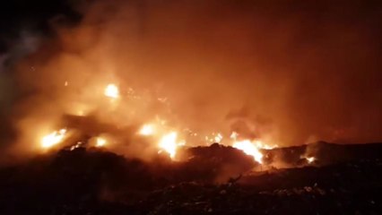 제주 쓰레기 매립장 화재...7시간 만에 진화 / YTN