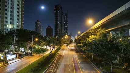 Bangkok City Street Nightlapse - Panasonic GH4